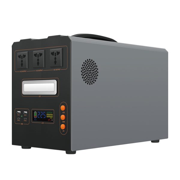Portable Power Station, 932Wh 1087Wh LiFePO4 Battery, Supports QC3.0/PD Fast Charging, Multi-Interface Portable Power Supply for Outdoor Emergency Use.