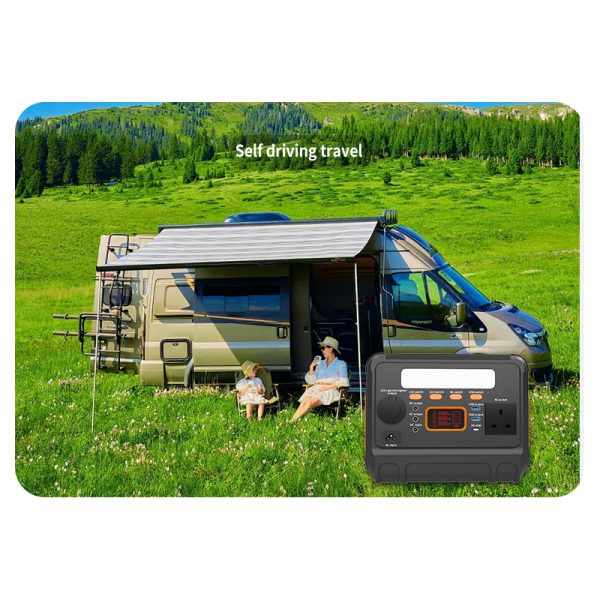 567Wh Protable power station , DC OutPut 12V 5A,  Fast charging, with LCD Screen, for Home Use, Blackout, Camping, RV - Image 4