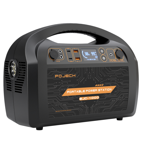 1028Wh Portable Power Station, 3000+ Cycles, Multiple Safety Protections, Multiple Charging & Output Ports