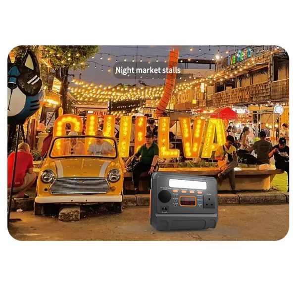 567Wh Protable power station , DC OutPut 12V 5A,  Fast charging, with LCD Screen, for Home Use, Blackout, Camping, RV - Image 5
