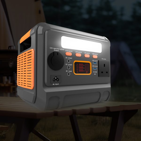567Wh Protable power station , DC OutPut 12V 5A,  Fast charging, with LCD Screen, for Home Use, Blackout, Camping, RV - Image 7