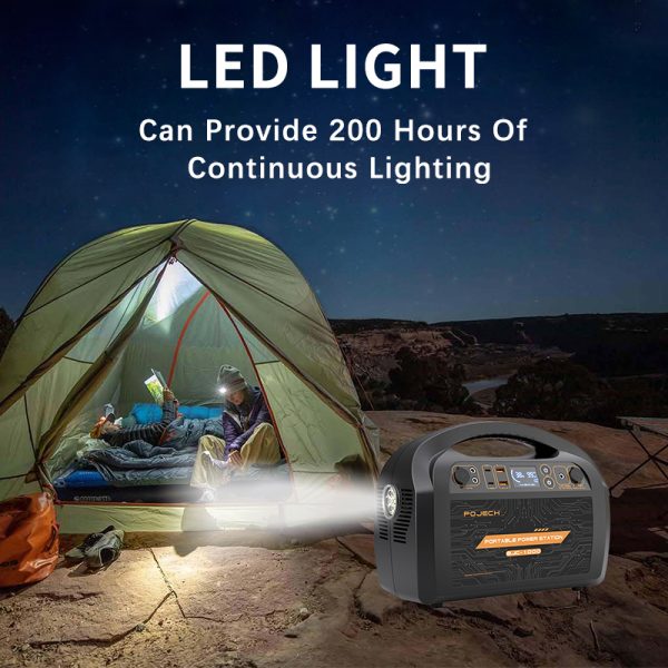 1028Wh Portable Power Station, 3000+ Cycles, Multiple Safety Protections, Multiple Charging & Output Ports - Image 4